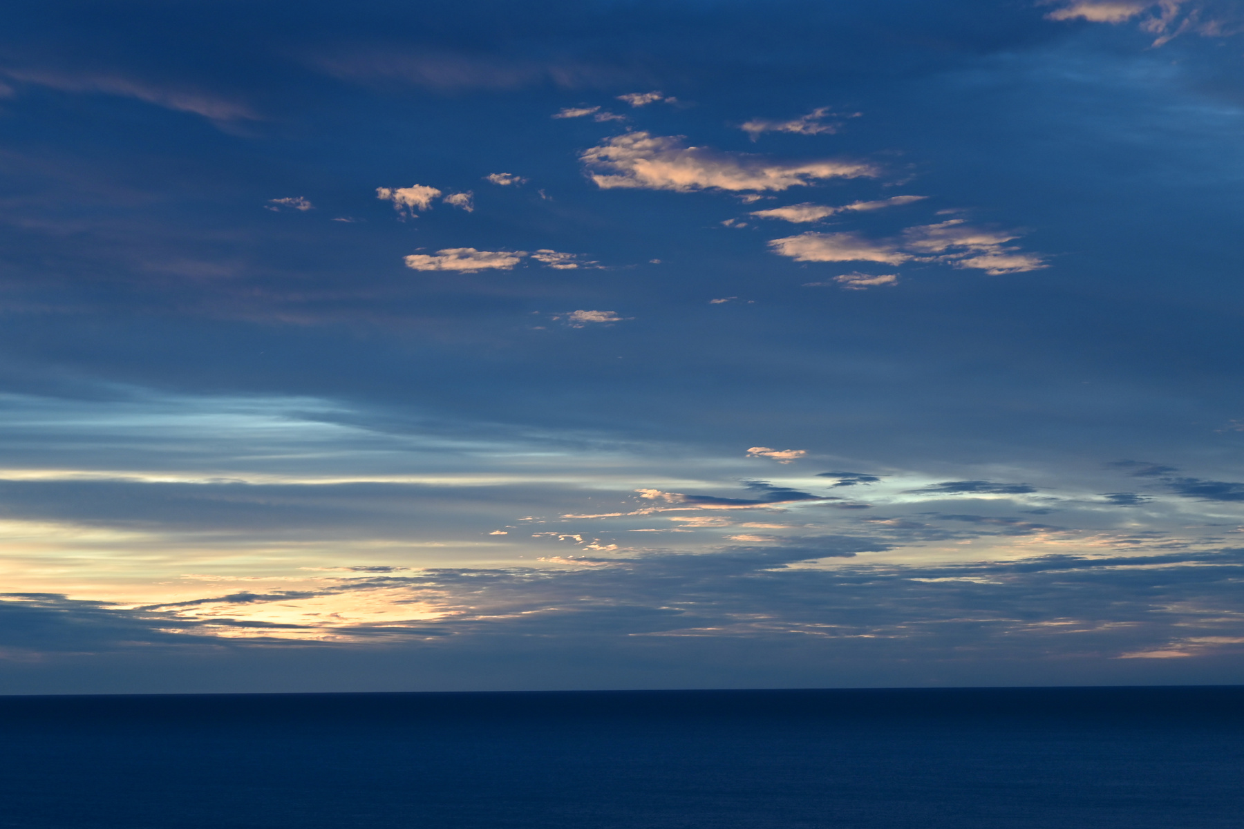 Рассвет. Баренцево море. 