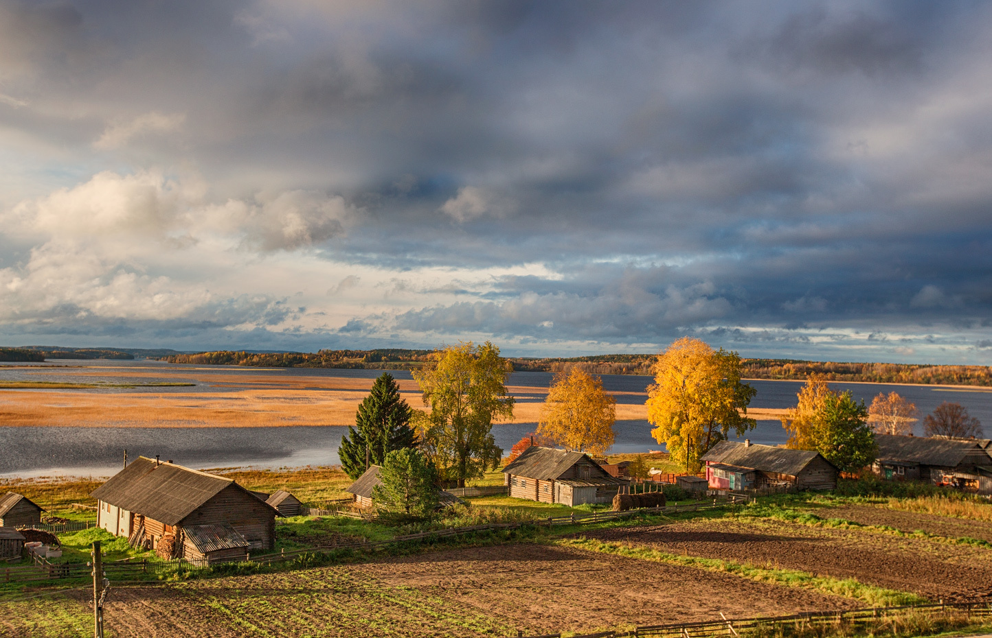 Кенозерский парк осень