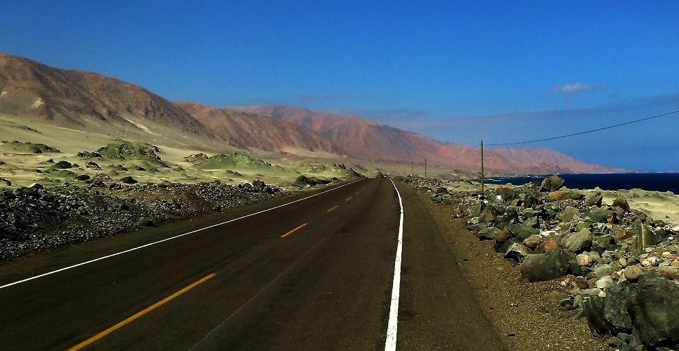 дорога в Арекипу Перу дорога