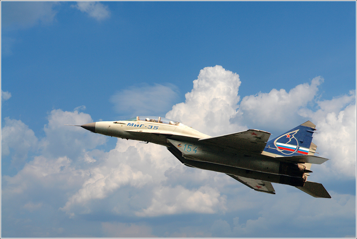 МиГ-35 МиГ-35 авиация самолет полет Жуковский МАКС-2017