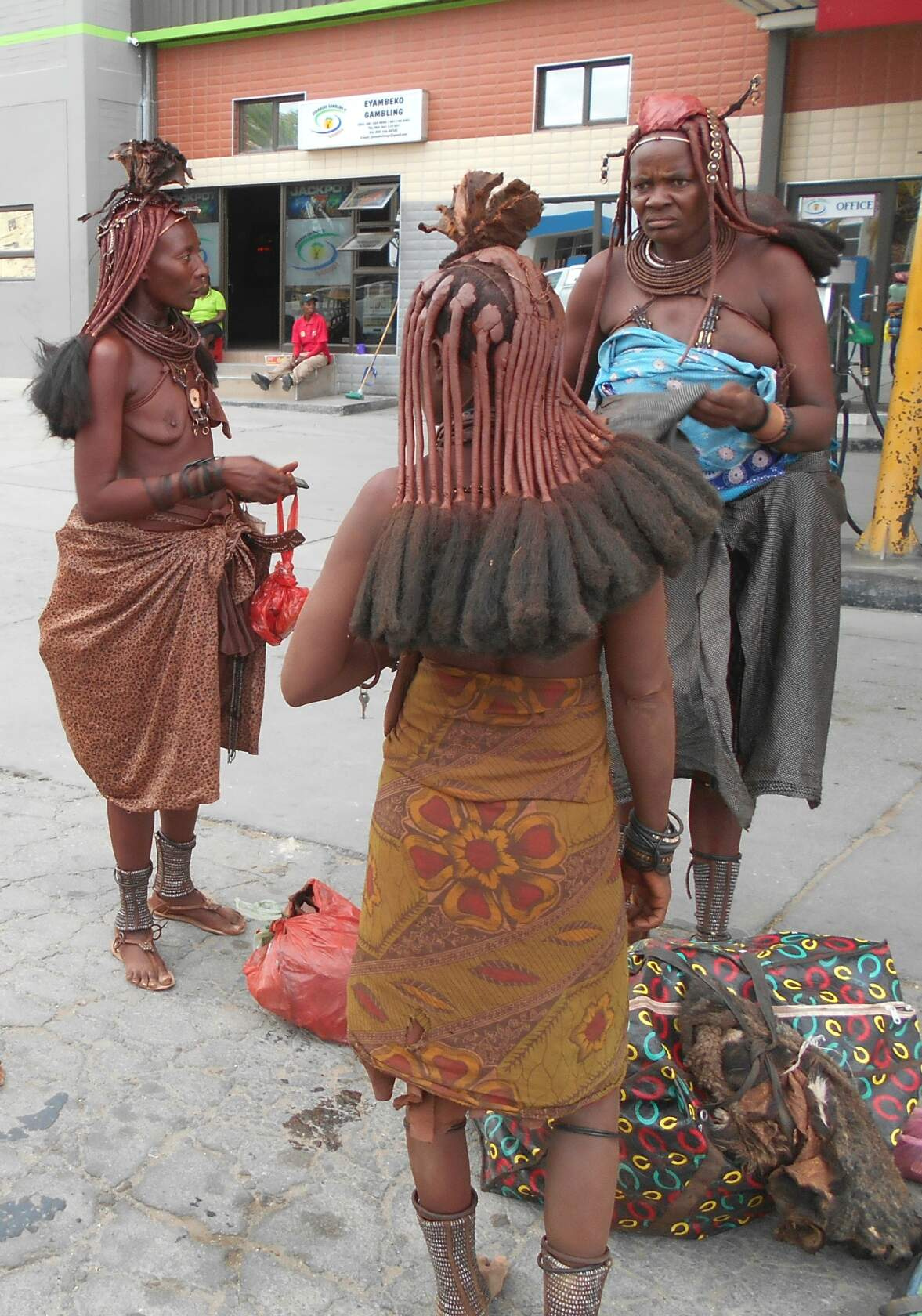 Выражение лица! африка химба намибия