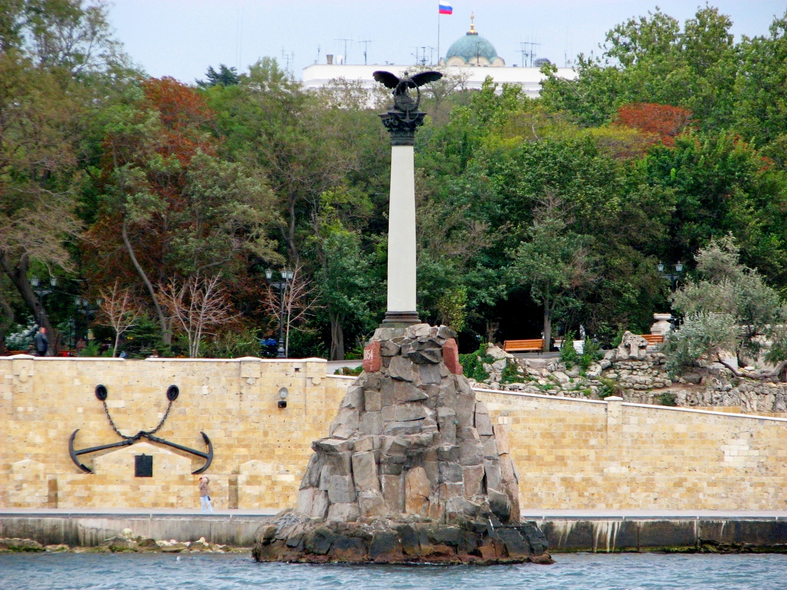 Памятник Затопленным кораблям Памятник Затопленным кораблям Севастополь