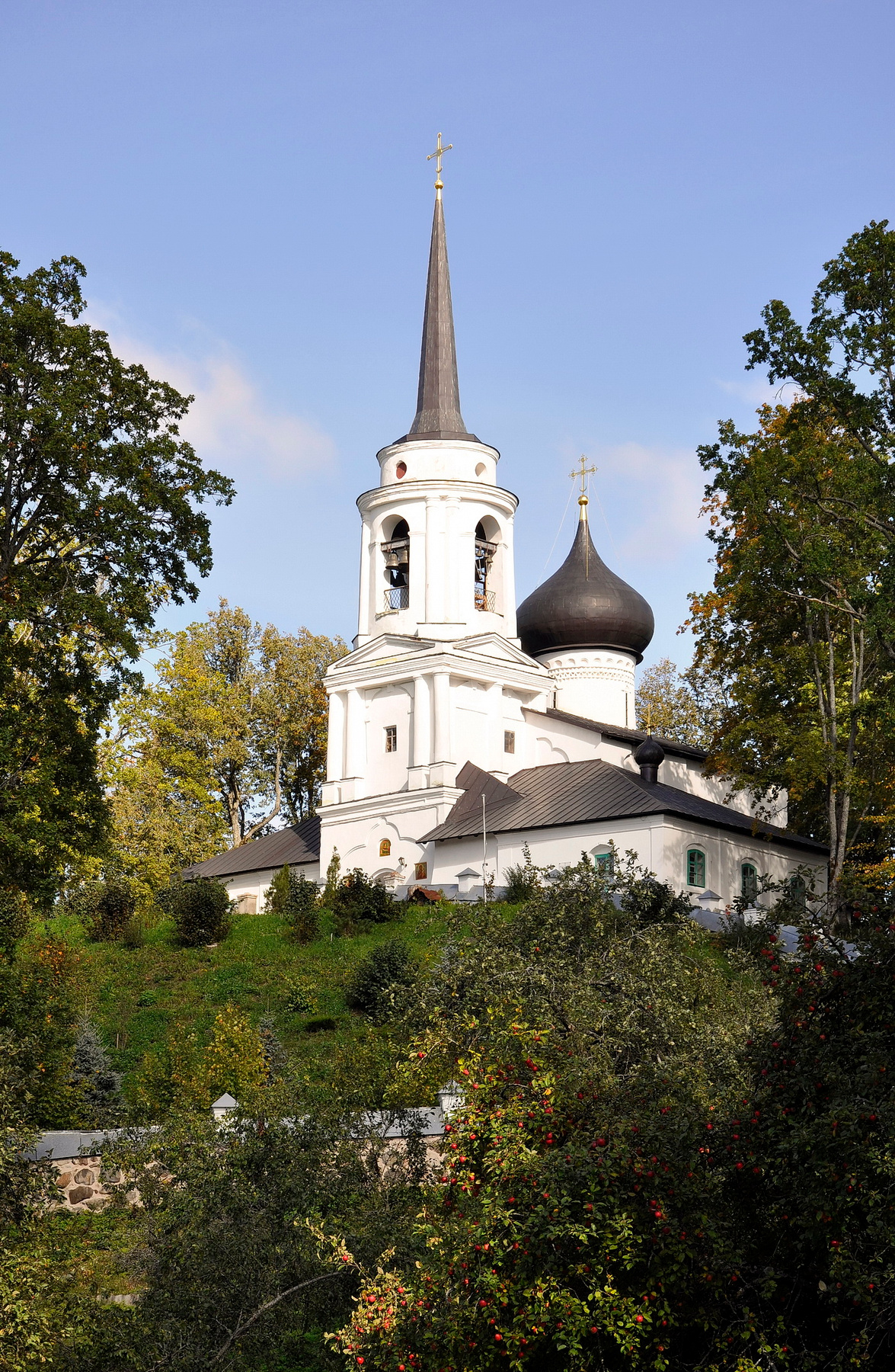 Святогорский вид Святогорский Успенский монастырь Пушкинские Горы