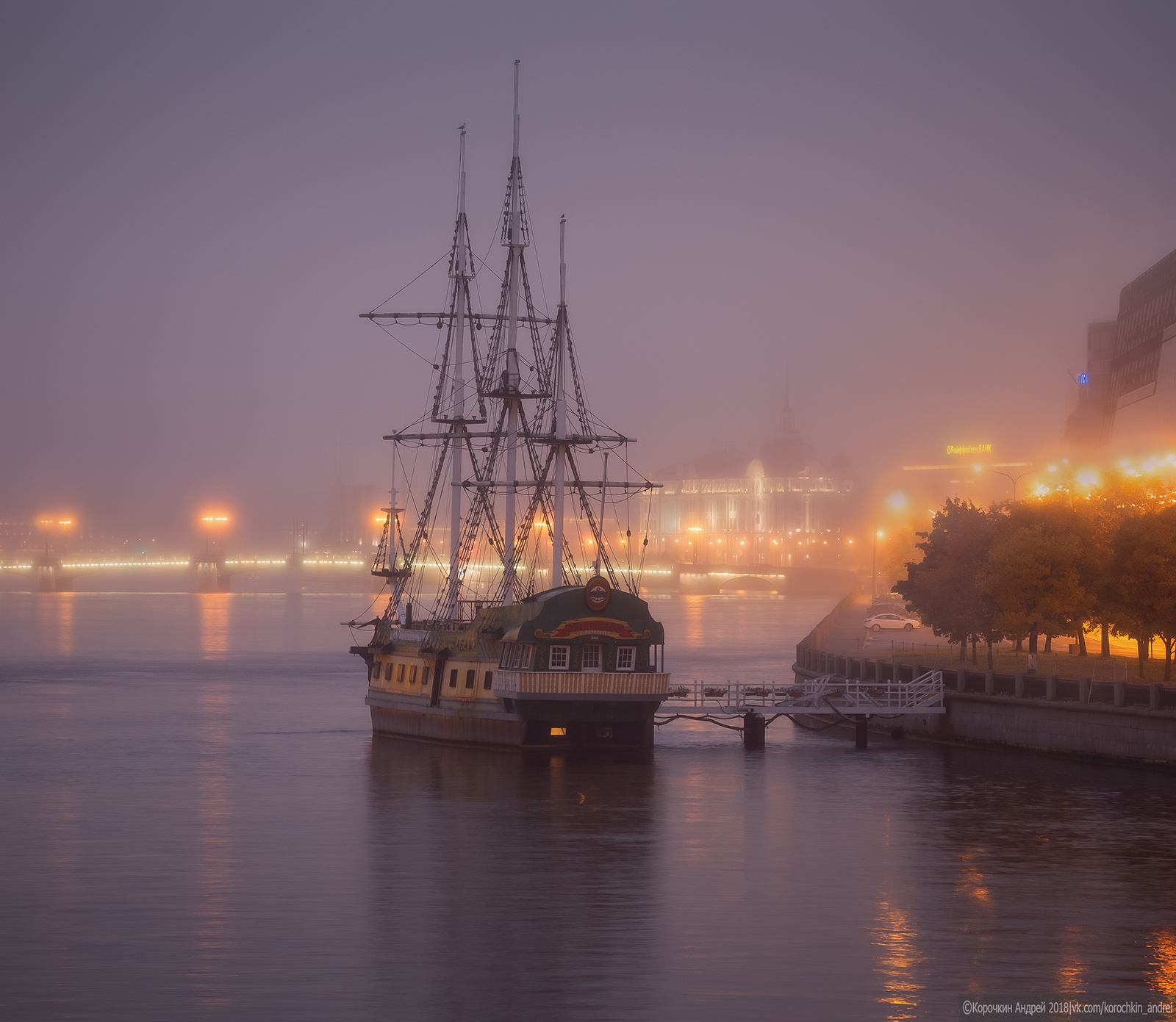 Туманный Петербург... 