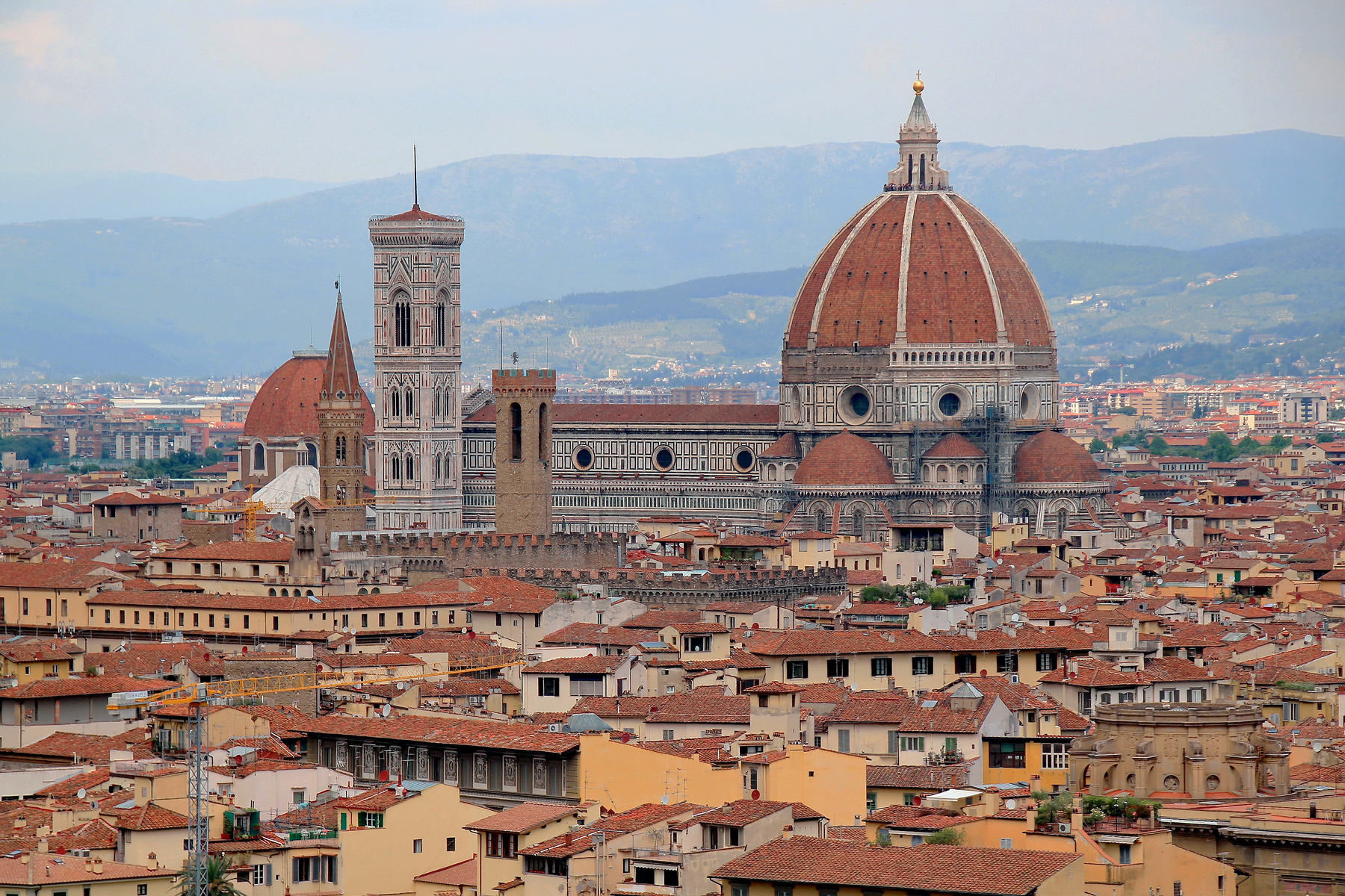 ***красота черепичной Флоренции... флоренция черепица красота италия город история