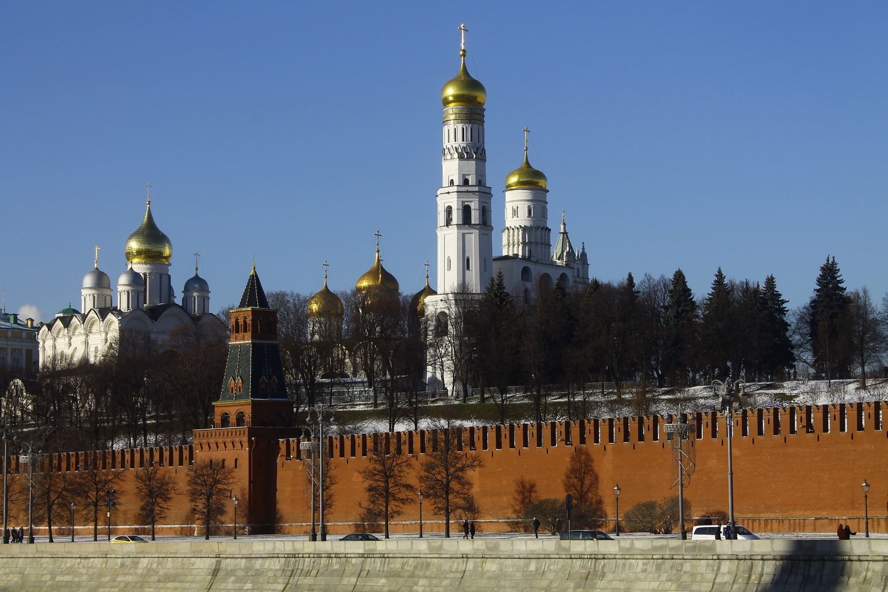 Вид на Московский Кремль с Софийской набережной Москва