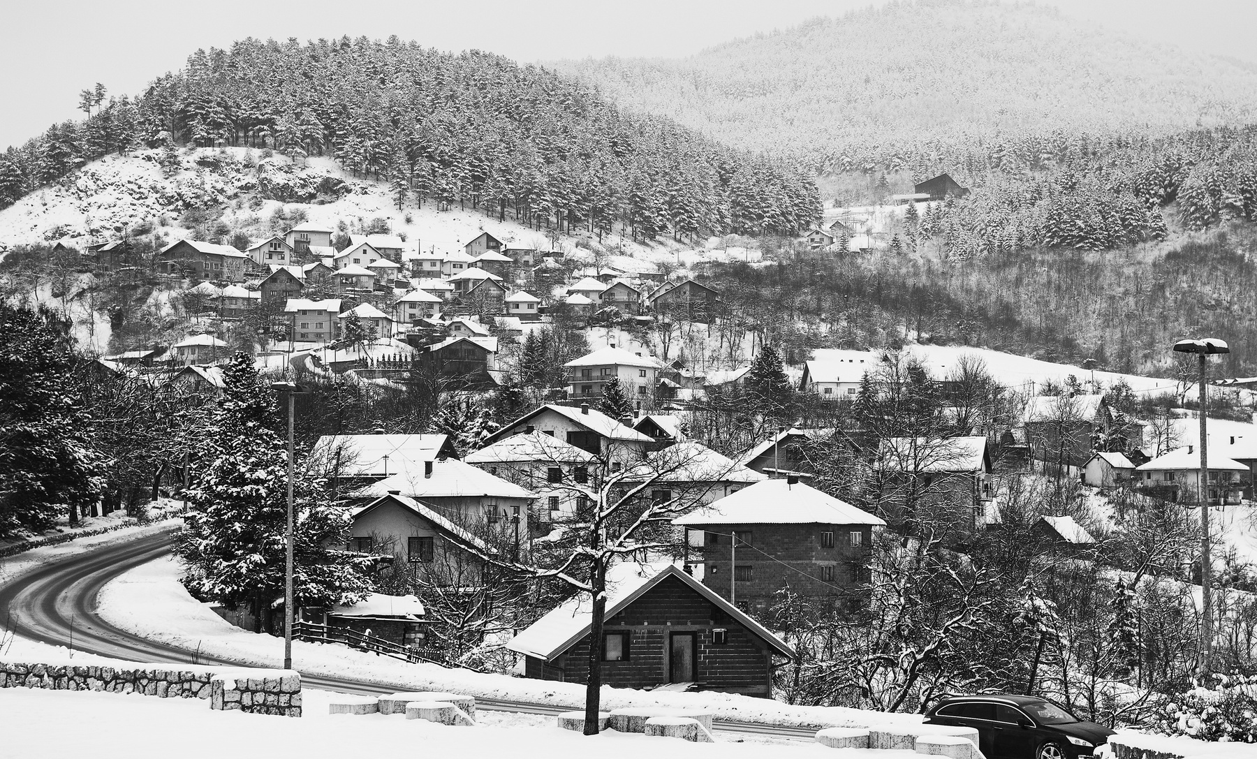 Сараево зимой Сараево