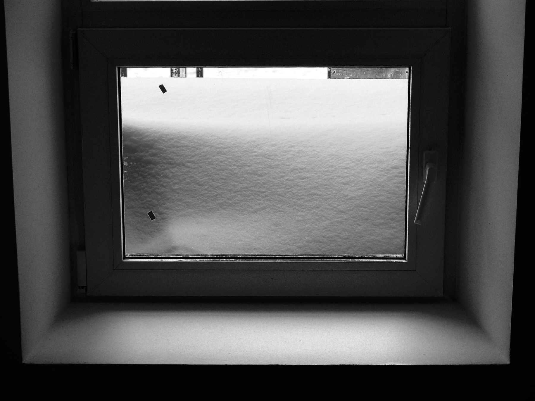 Окно. Шварц окно снег зима
