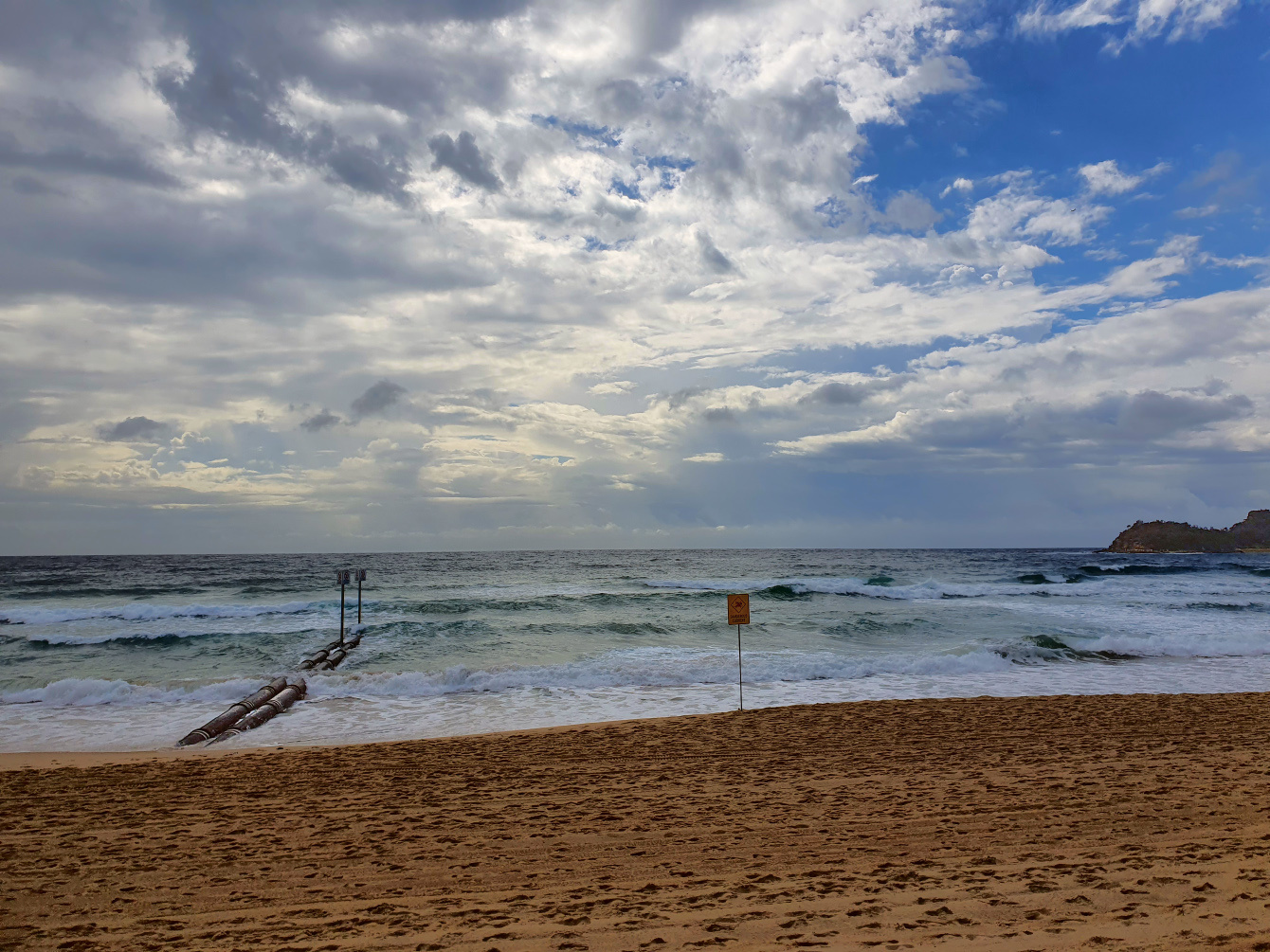 *** пляж облака небо Австралия