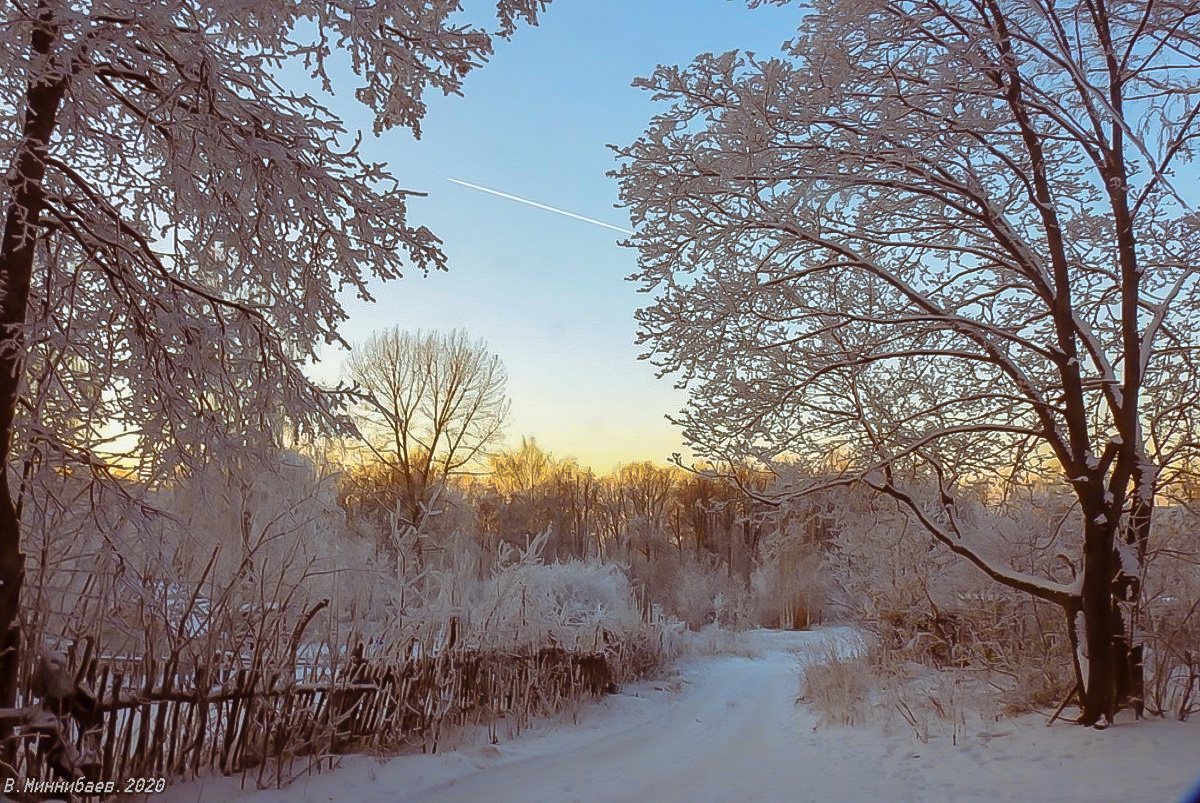 Мороз и солнце-день чудесный... пейзаж природа зима