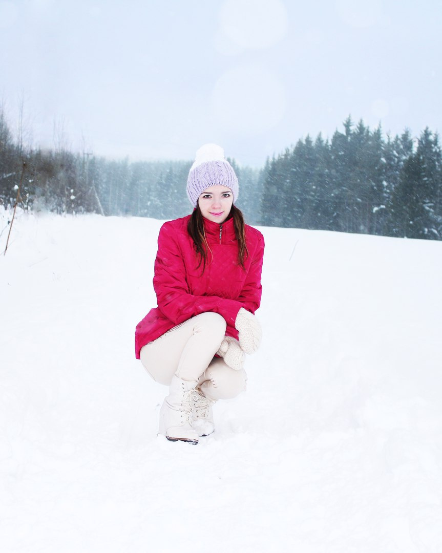 ***Зимушка зима стиль верхняя одежда лес поле снег снежно погода природа белый досуг отдых