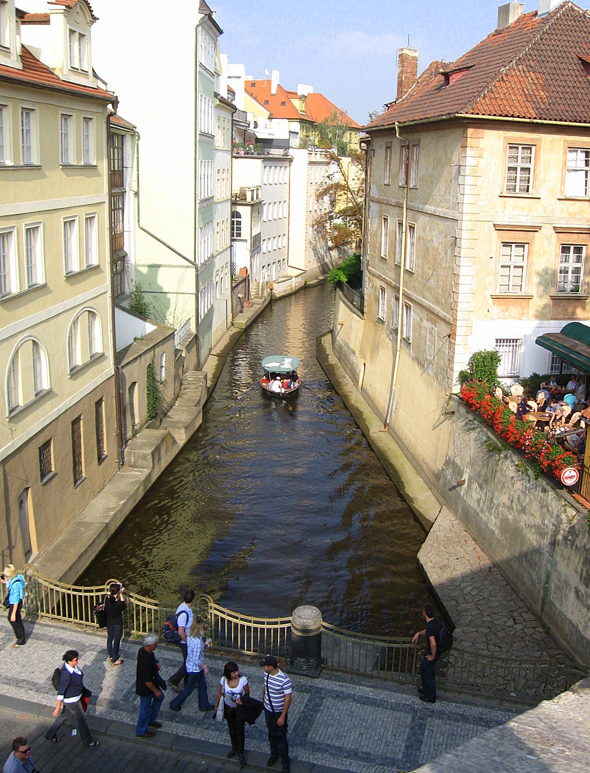 "Пражская Венеция" - река Чертовка в г.Праге (Чехия) путешествия прага чехия река