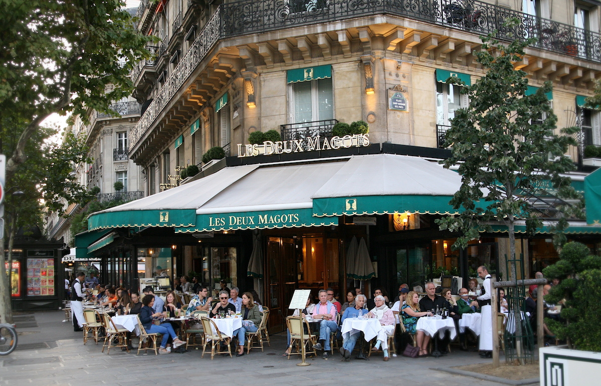 Типично парижское... воскресенье :) Paris France sunday cafe Alextennis street