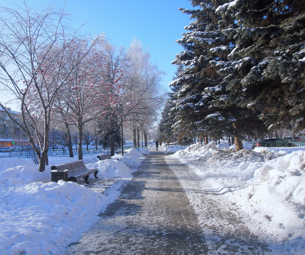 улица Стара-Загора зима 2018 г