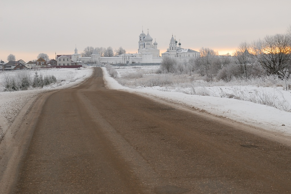 *** Монастырь Переславль-Залесский пейзаж зима
