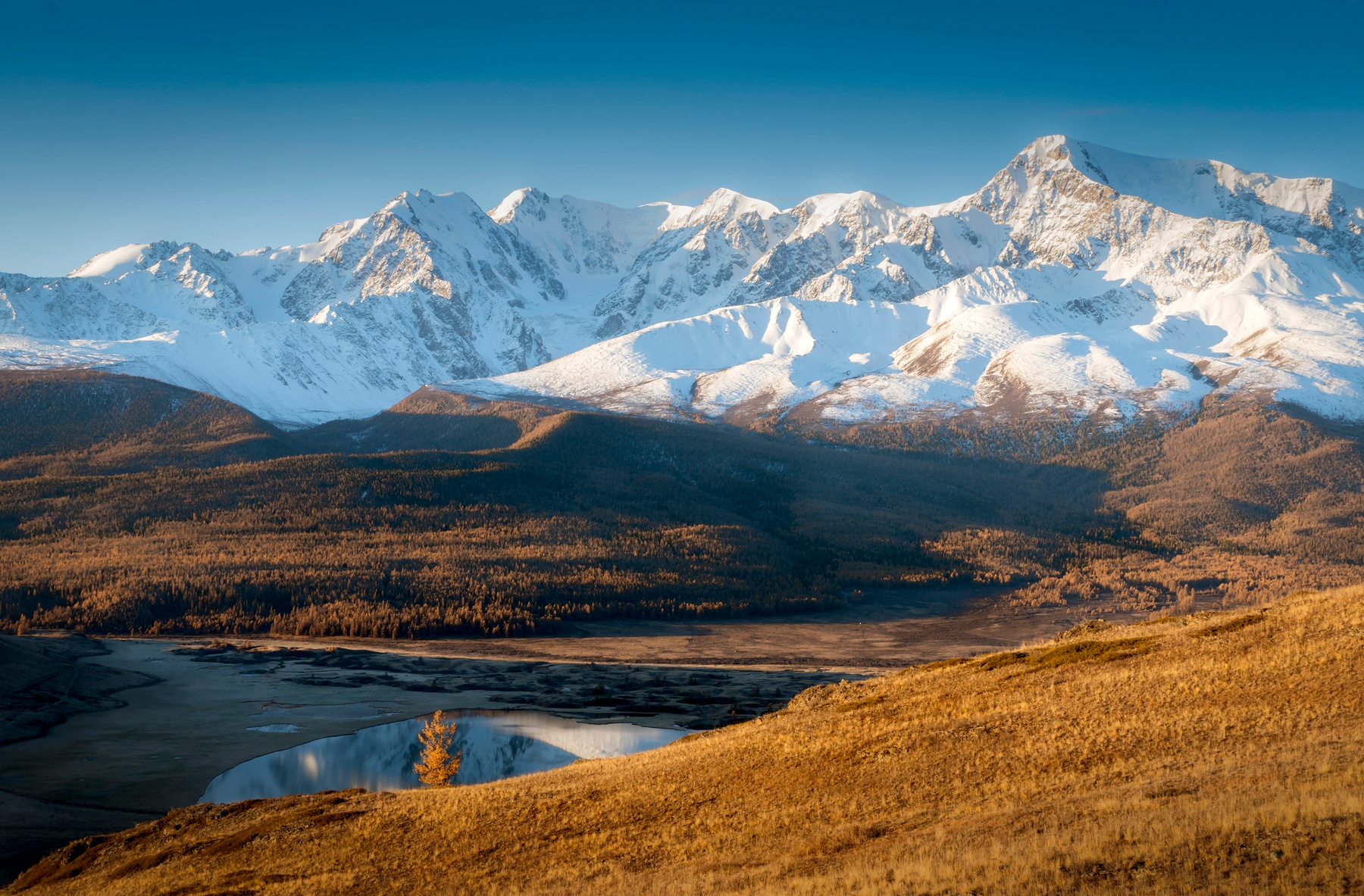 Глаз Алтайского дракона Джангысколь Северо-Чуйский хребет