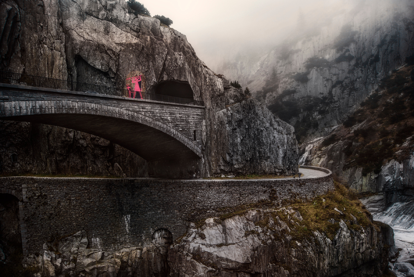 ***Чертов мост в Швейцарии. 