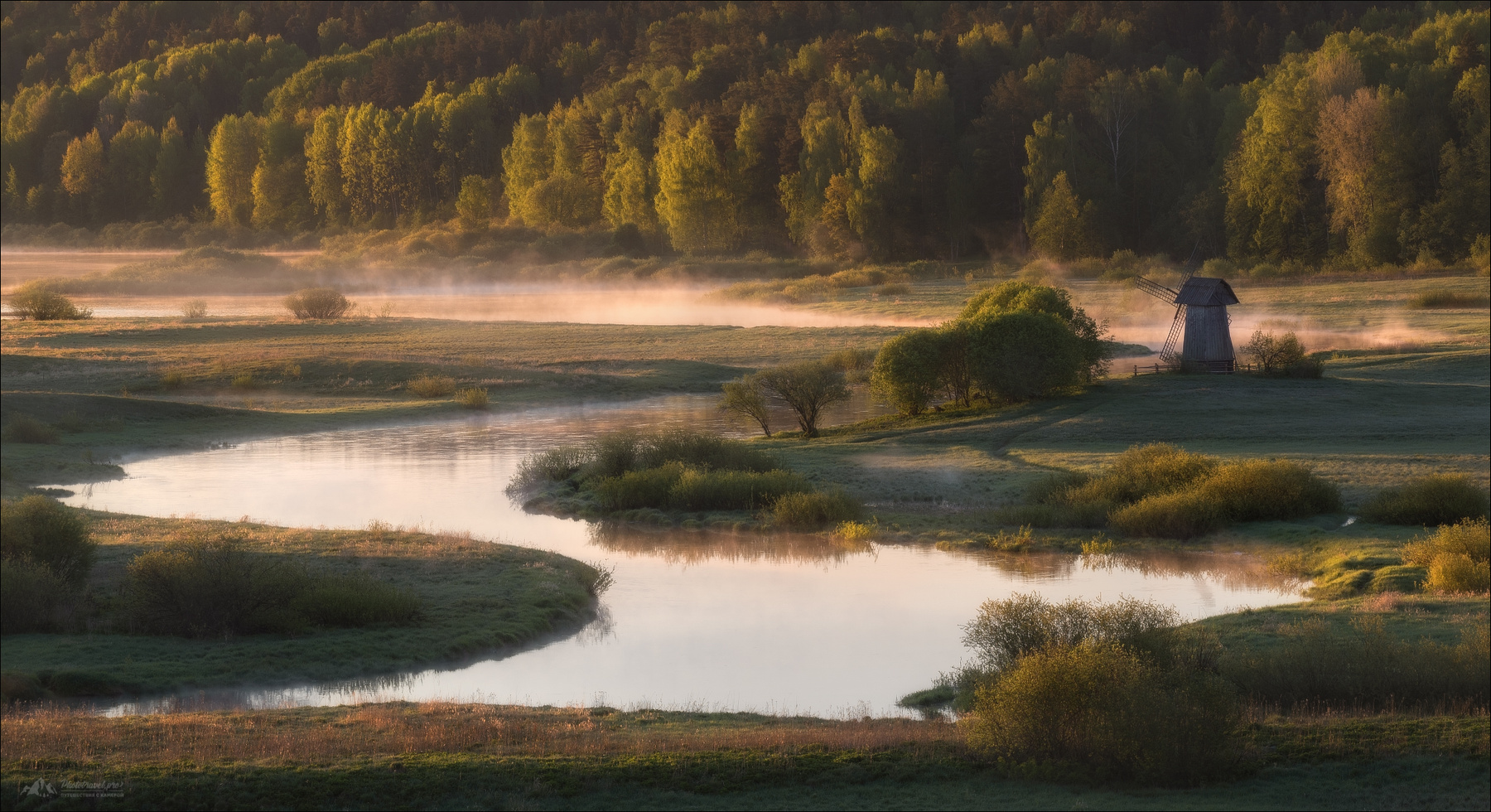 Майским утром на Сороти .. Псковская область река сороть пушкинские горы